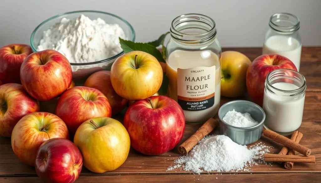 vegan upside down apple cake recipe