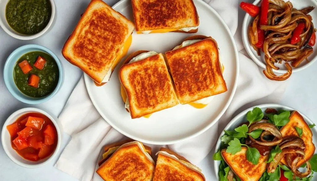 Easy copycat recipe for a grilled cheese sandwich with golden crust and gooey cheese, perfect for quick lunches.