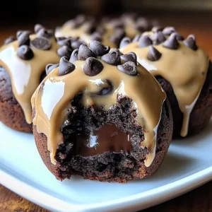 Chocolate Chip Cookie Dough Brownie Bombs