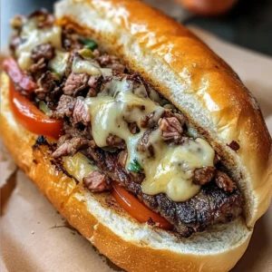Steak Bomb Sandwich
