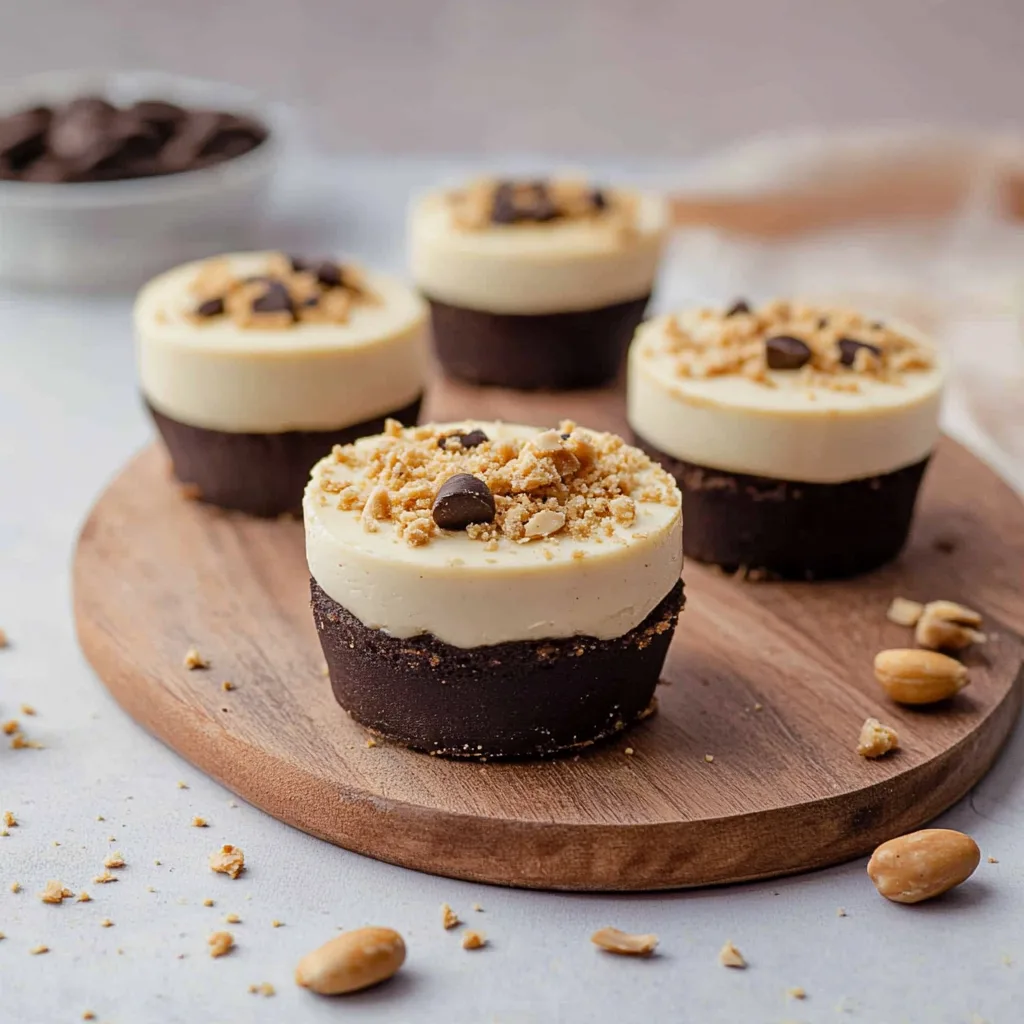 Protein Peanut Butter Cheesecake Cups