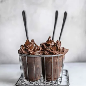 Edible Chickpea Brownie Batter