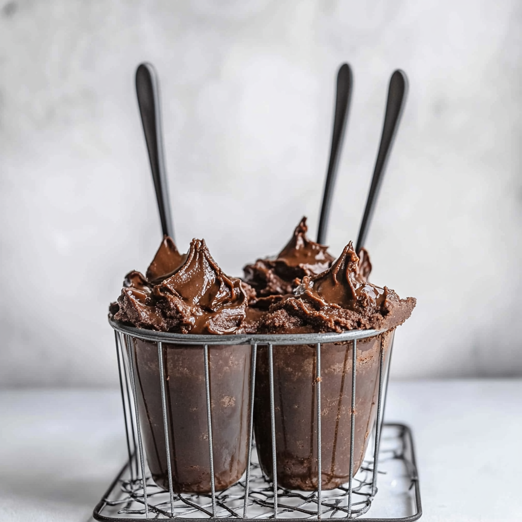 Edible Chickpea Brownie Batter