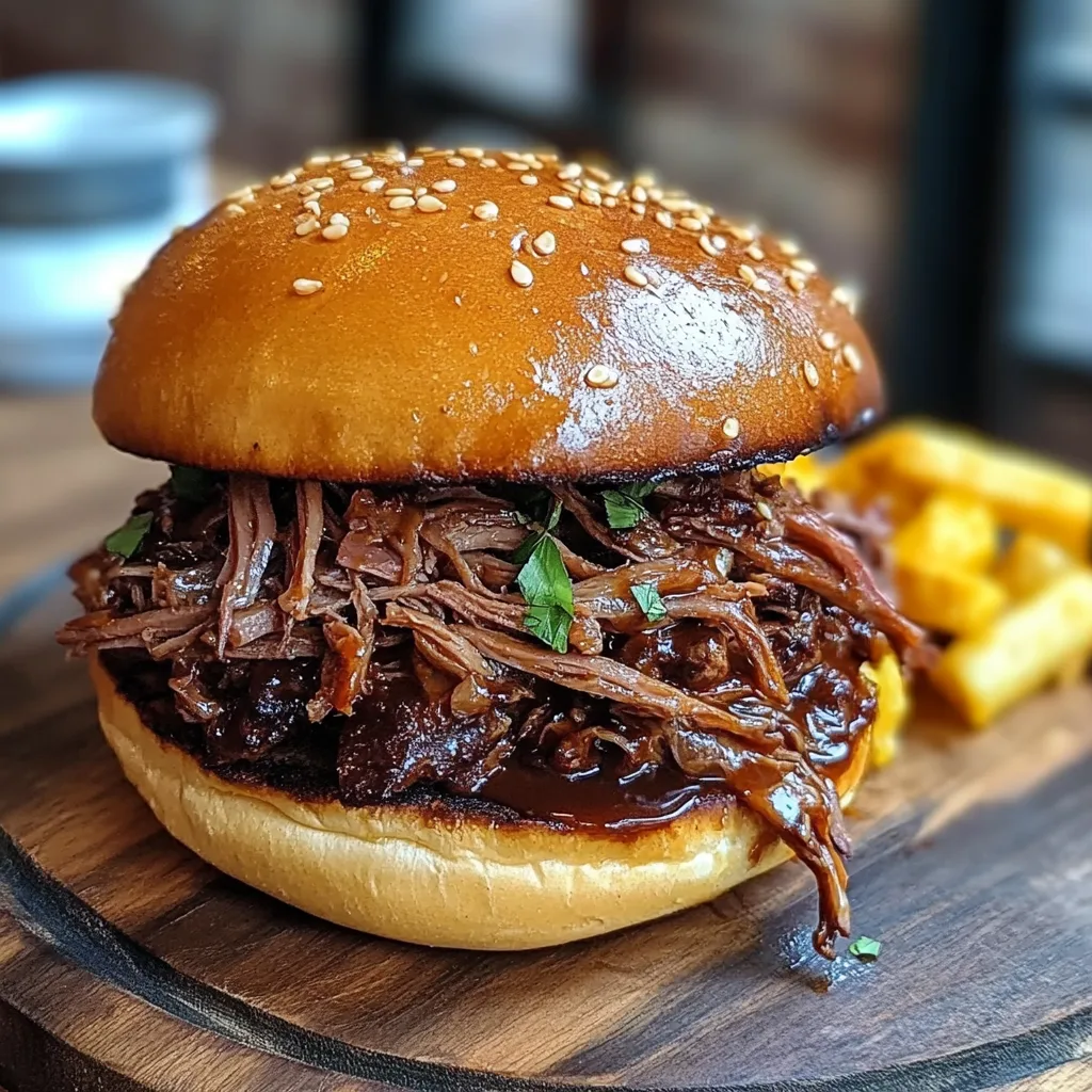 Pulled Beef Sandwich