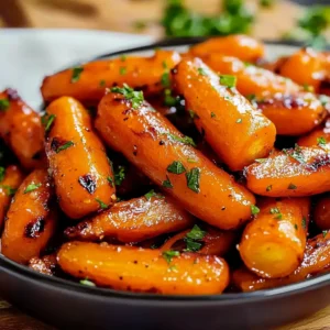Sweet Garlic Carrots