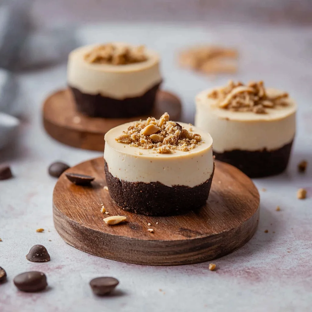 Protein Peanut Butter Cheesecake Cups
