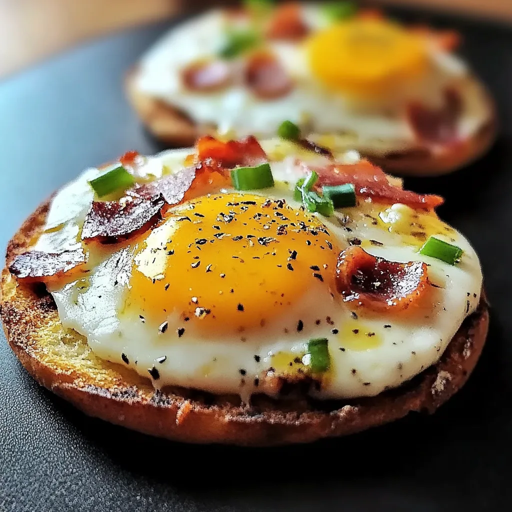 English Muffin Breakfast Pizza