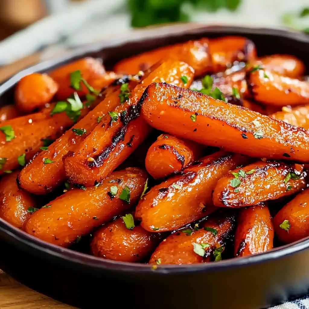 Sweet Garlic Carrots