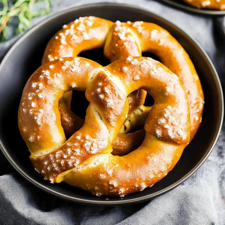 Auntie Anne's Pretzel Recipe