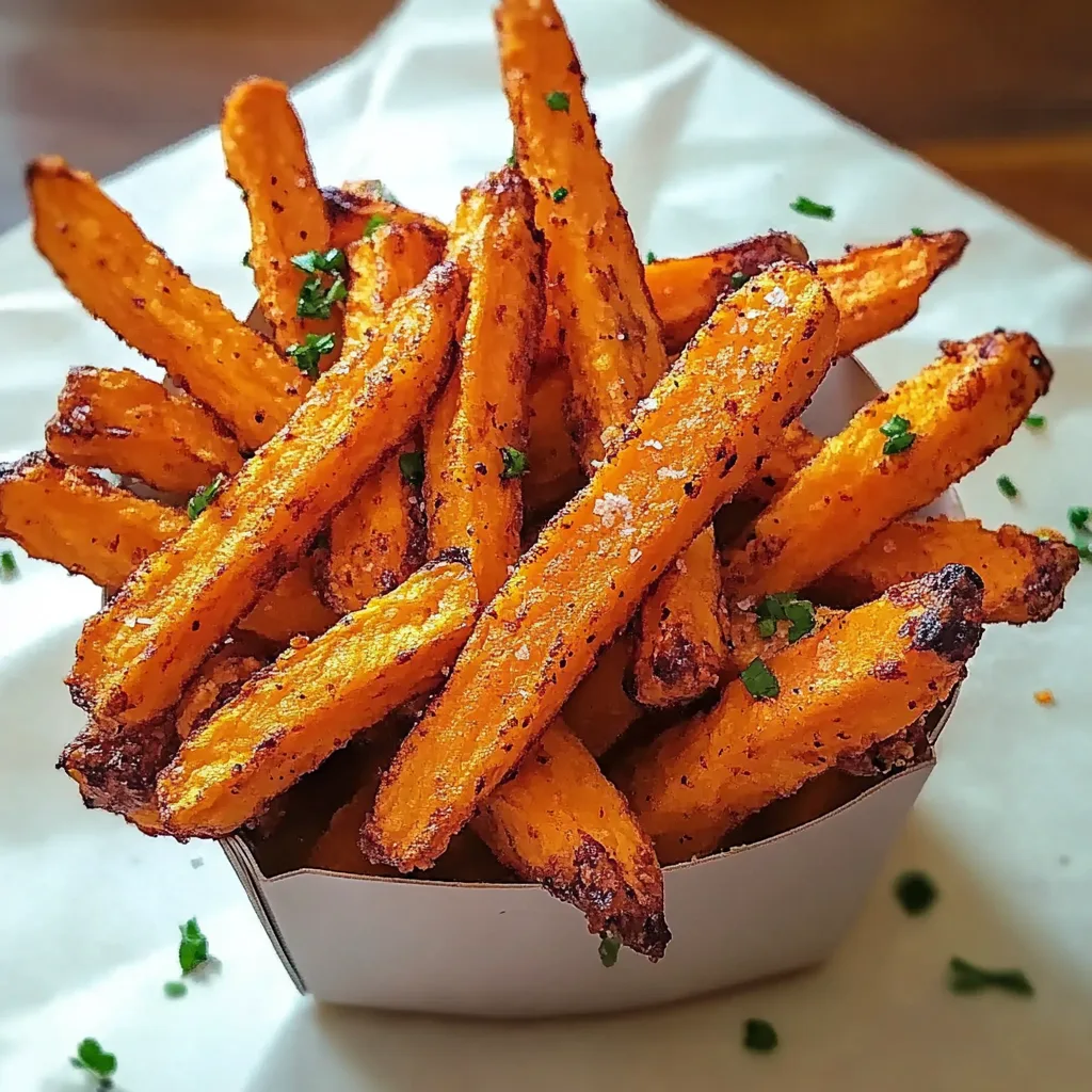 Crispy Oven Baked Sweet Potato Fries