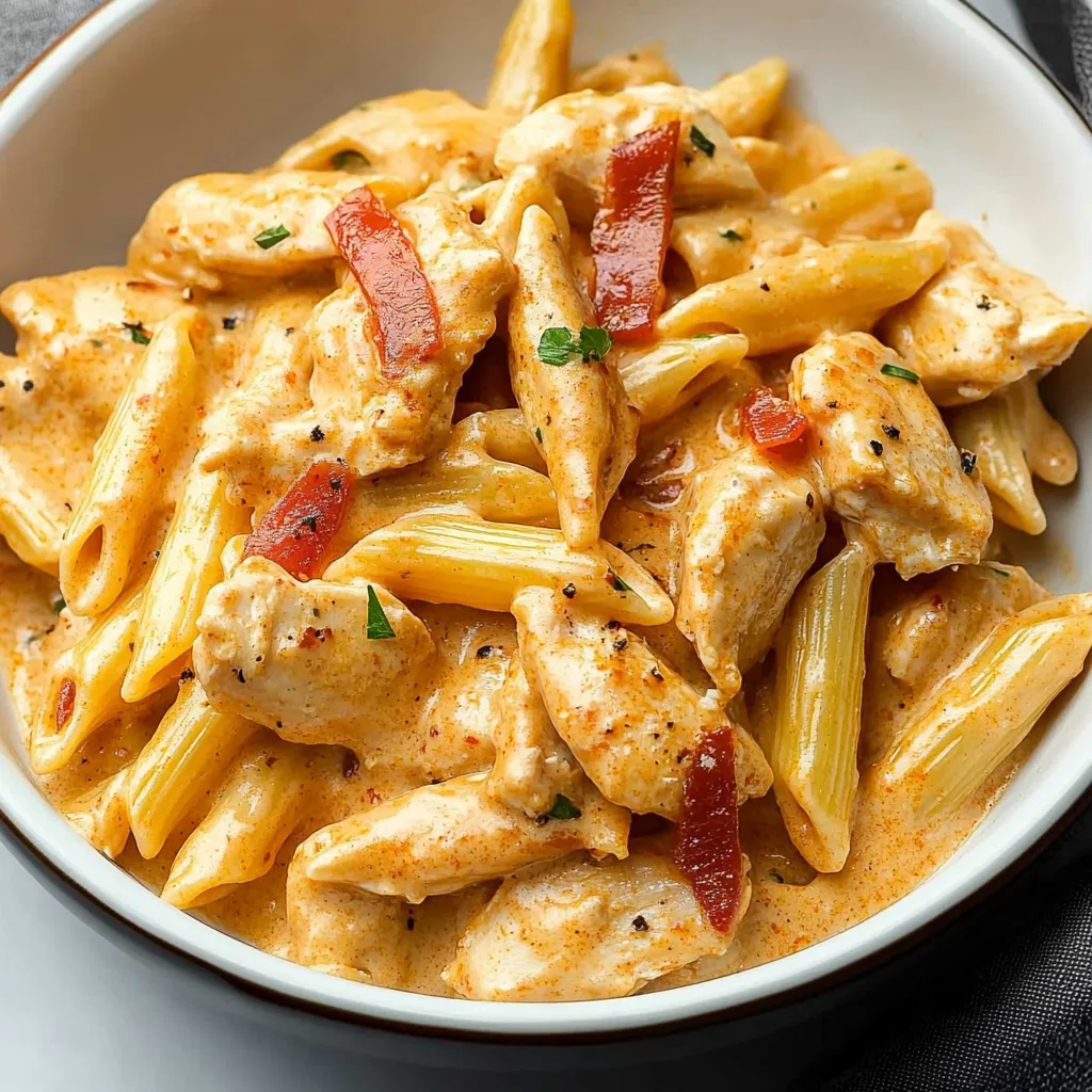 Creamy Cajun Chicken and Pasta