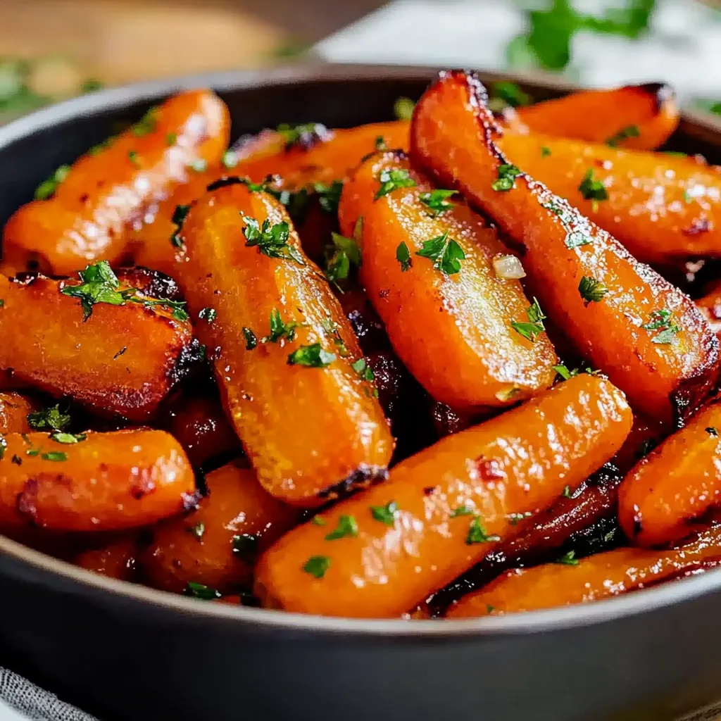 Sweet Garlic Carrots