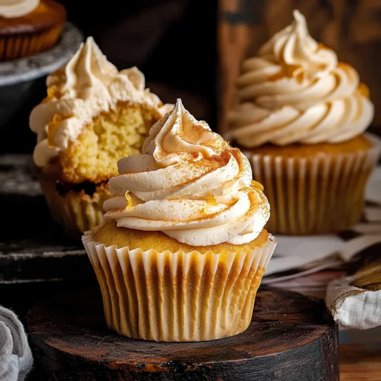 Harry Potter Butterbeer Cupcakes