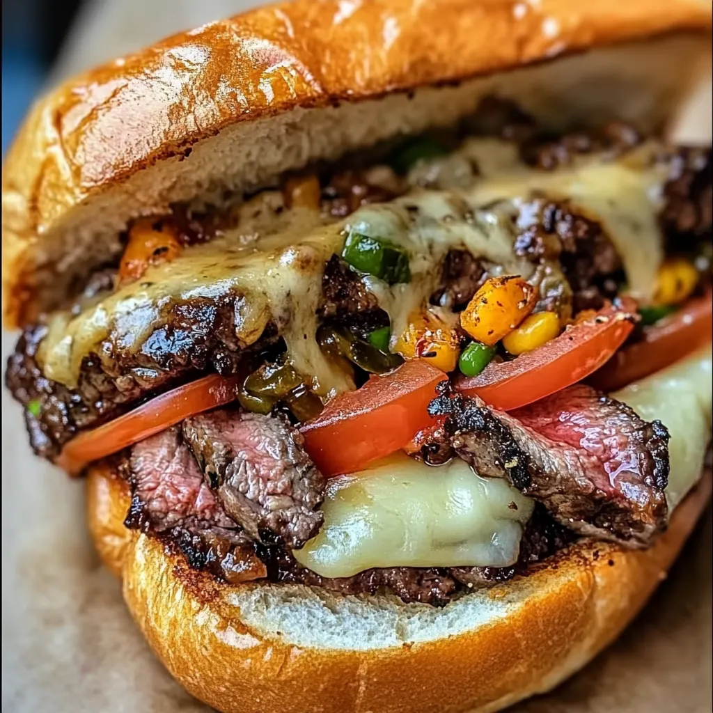 Steak Bomb Sandwich