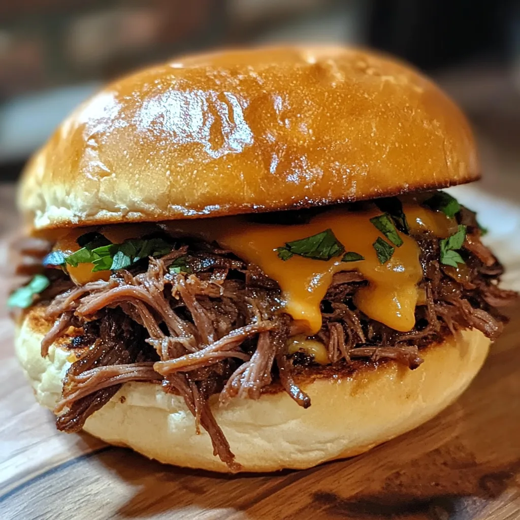 Pulled Beef Sandwich