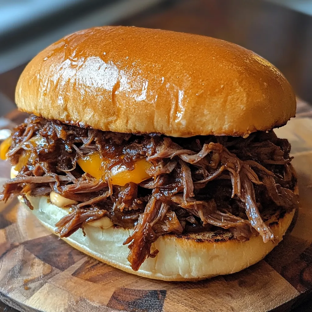 Pulled Beef Sandwich