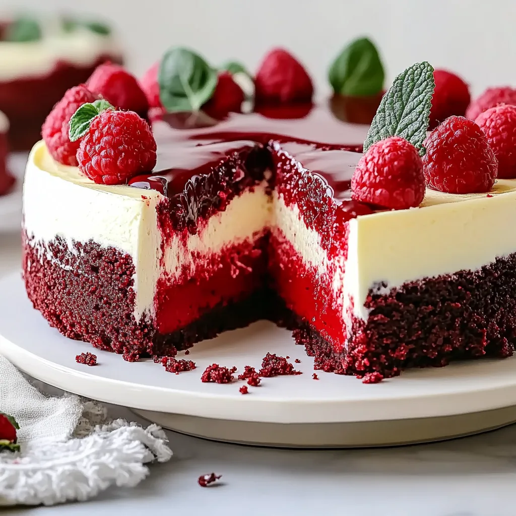 Red Velvet Cheesecake