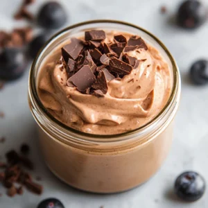 Low Carb Protein Pudding